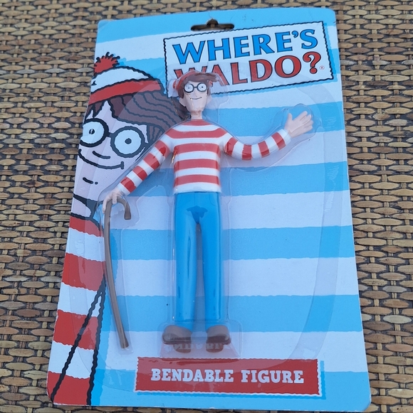 Toys | Rare Wheres Waldo 6 Bendable Figure Toy New Vintage Toys Old